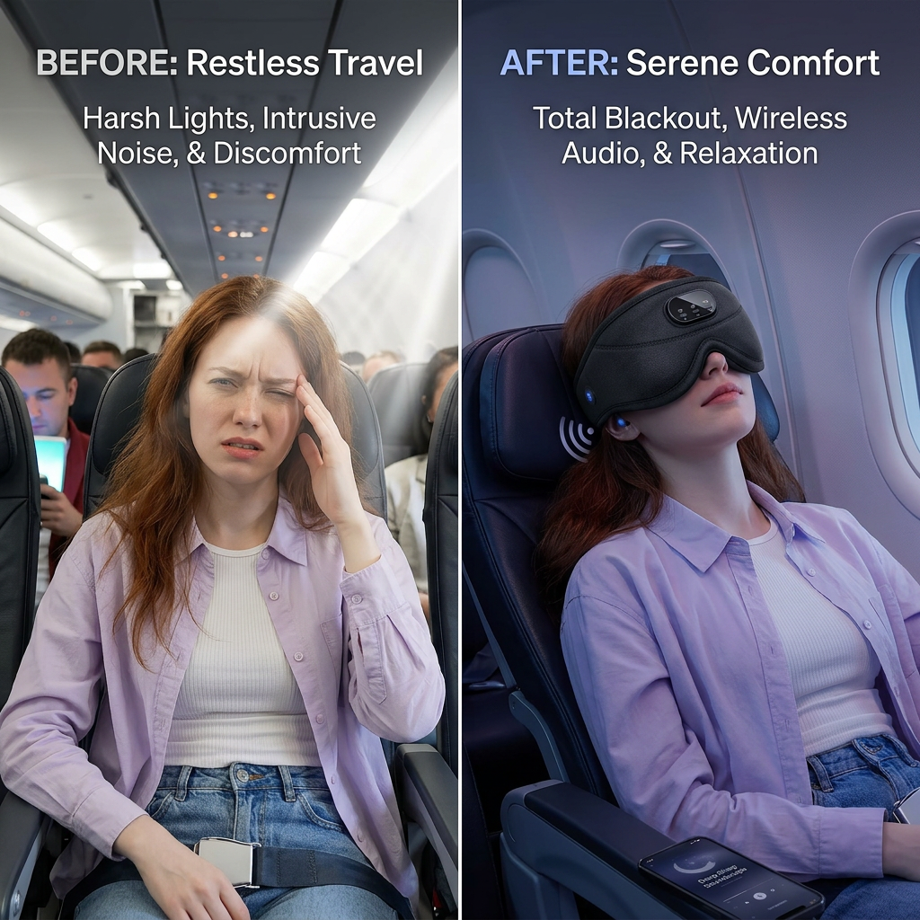3D Bluetooth Sleep Mask